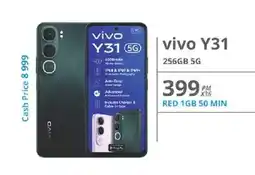 Cellucity Vivo Y31 256GB 5G offer