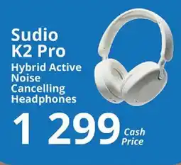 Cellucity Sudio K2 Pro Hybrid Active Noise Cancelling Headphones offer