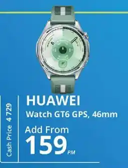 Cellucity Huawei Watch GT6 GPS, 46mm offer