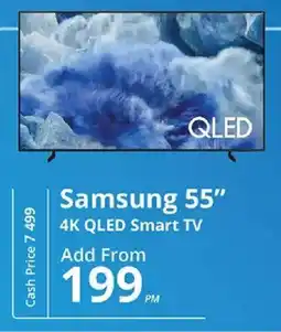 Cellucity Samsung 55" 4K QLED Smart TV offer