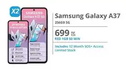 Cellucity Samsung Galaxy A37 256GB 5G offer
