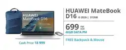 Cellucity Huawei MateBook D16 offer