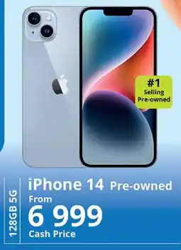 Cellucity iPhone 14 Pre-owned offer