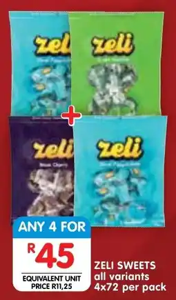 Shoprite ZELI SWEETS offer