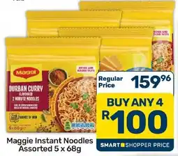 Pick n Pay Hypermarket Maggie Instant Noodles Assorted offer