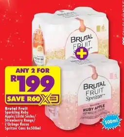 Shoprite Brutal Fruit Spritzer offer
