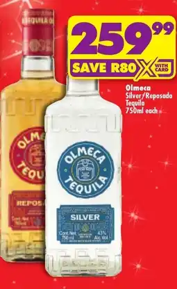 Shoprite Olmeca Tequila Silver/Reposado offer