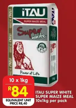 Shoprite ITAU SUPER WHITE SUPER MAIZE MEAL offer