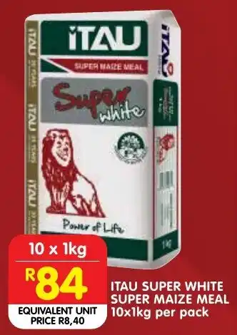 Shoprite ITAU SUPER WHITE SUPER MAIZE MEAL offer