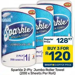 Pick n Pay Hypermarket Sparkle 2-Ply Jumbo Roller Towel offer