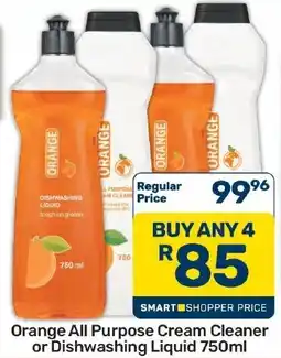 Pick n Pay Hypermarket Orange All Purpose Cream Cleaner or Dishwashing Liquid offer