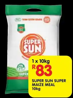 Shoprite SUPER SUN SUPER MAIZE MEAL offer