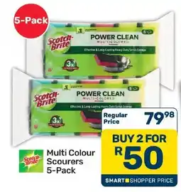 Pick n Pay Hypermarket Scotch-Brite Multi Colour Scourers offer