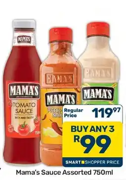 Pick n Pay Hypermarket Mama's Sauce Assorted offer