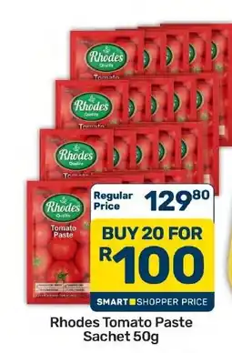 Pick n Pay Hypermarket Rhodes Tomato Paste offer