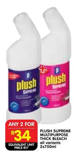 Shoprite Plush Supreme Multipurpose Thick Bleach offer