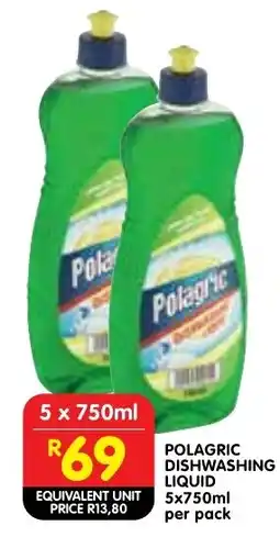 Shoprite Polagric Dishwashing Liquid offer