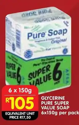 Shoprite Pure Soap offer
