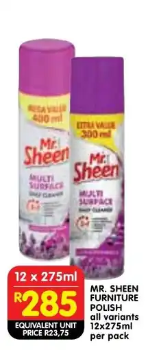 Shoprite Mr. Sheen Furniture Polish offer