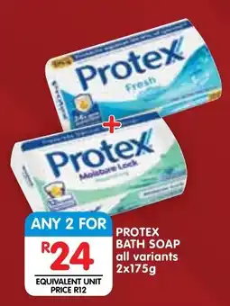 Shoprite Protex Bath Soap offer