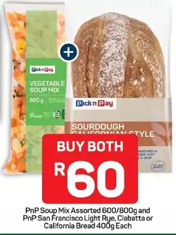 Pick n Pay Hypermarket Pick n Pay Vegetable Soup Mix Assorted offer