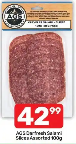 Pick n Pay Hypermarket AGS Darfresh Salami Slices Assorted offer