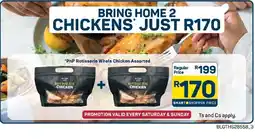 Pick n Pay Hypermarket PnP Rotisserie Whole Chicken Assorted offer