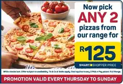 Pick n Pay Hypermarket pizza offer