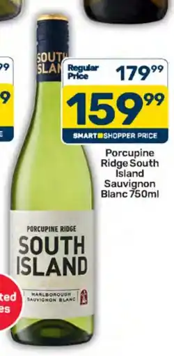 Pick n Pay Hypermarket Porcupine Ridge South Island Sauvignon Blanc offer