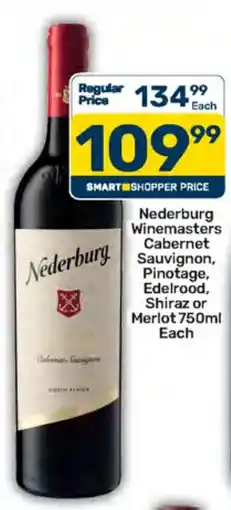 Pick n Pay Hypermarket Nederburg Winemasters Cabernet Sauvignon offer
