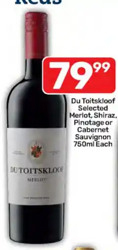 Pick n Pay Hypermarket Du Toitskloof Merlot offer