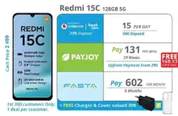Cellucity Redmi 15C 128GB 5G offer