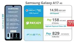 Cellucity Samsung Galaxy A17 4G offer