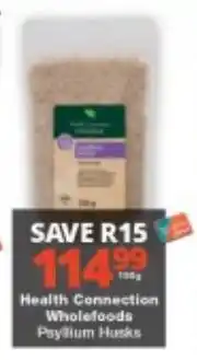 Checkers Health Connection Wholefoods Psyllium Husks offer
