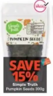 Checkers Simple Truth Pumpkin Seeds offer