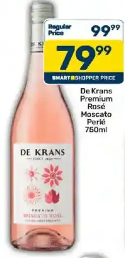 Pick n Pay Liquor De Krans Premium Rosé Moscato Perlé offer