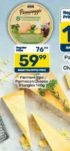 Pick n Pay Liquor Parmareggio Parmesan Cheese Triangles offer