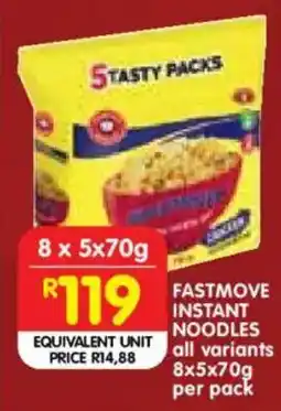 Shoprite Fastmove Instant Noodles offer