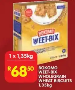 Shoprite BOKOMO WEET-BIX WHOLEGRAIN WHEAT BISCUITS offer