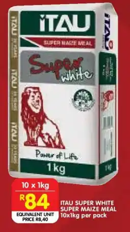 Shoprite ITAU SUPER WHITE SUPER MAIZE MEAL offer