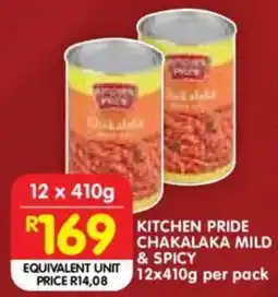 Shoprite Kitchen Pride Chakalaka Mild & Spicy offer
