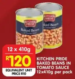 Shoprite Kitchen Pride Baked Beans in Tomato Sauce offer
