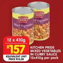 Shoprite Kitchen Pride Mixed Vegetables in Curry Sauce offer