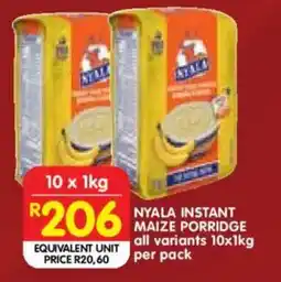 Shoprite NYALA INSTANT MAIZE PORRIDGE offer