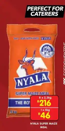 Shoprite NYALA SUPER MAIZE MEAL offer