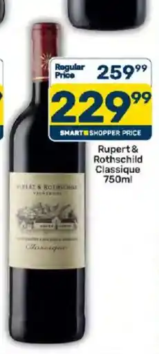 Pick n Pay Liquor Rupert & Rothschild Classique offer