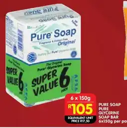 Shoprite Pure Soap offer