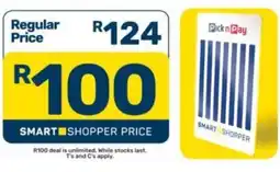 Pick n Pay SMART SHOPPER offer