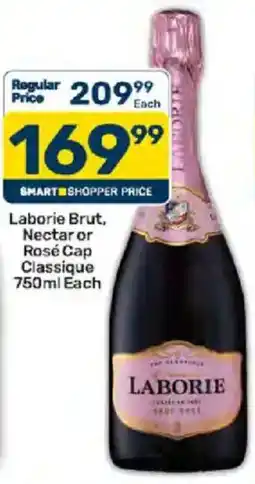 Pick n Pay Liquor Laborie Brut, Nectar or Rosé Cap Classique offer