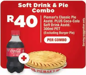 Soft Drink & Pie Combo